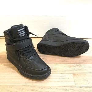 High Top Wedge Sneakers